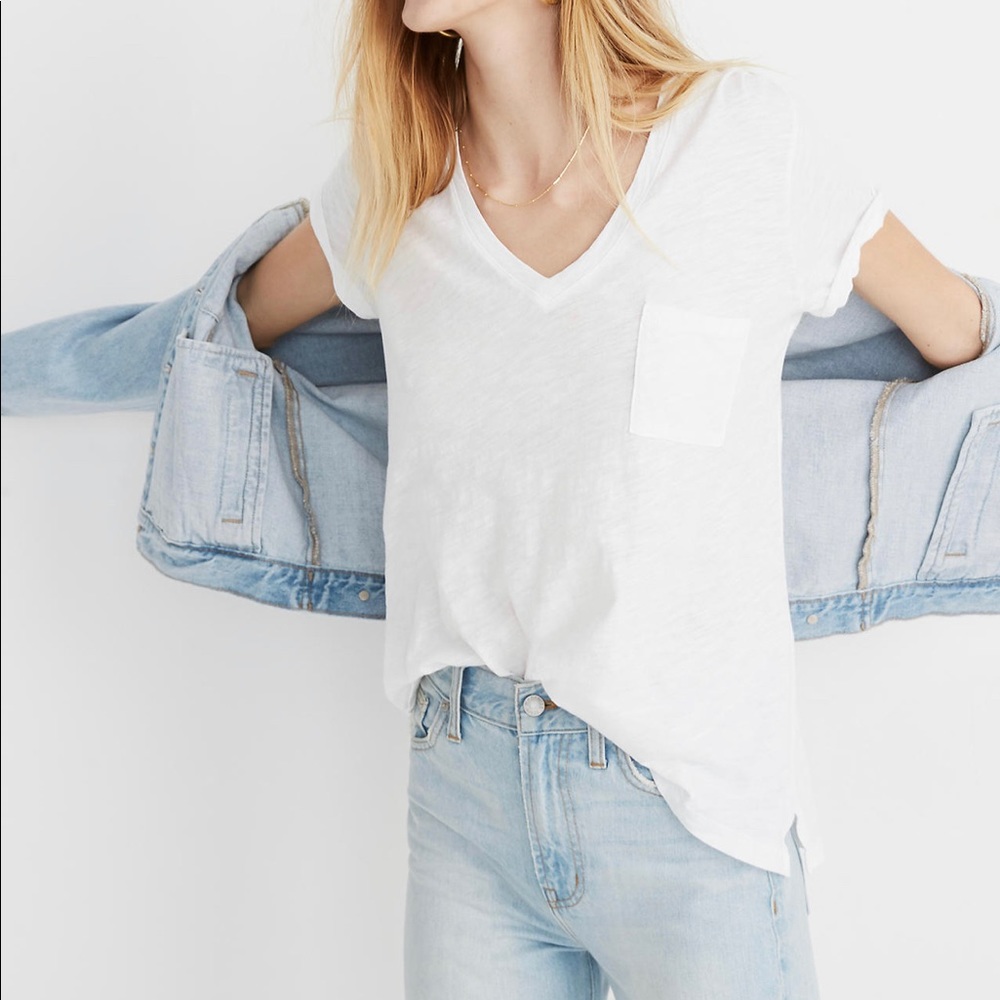 Madewell Vneck Tee